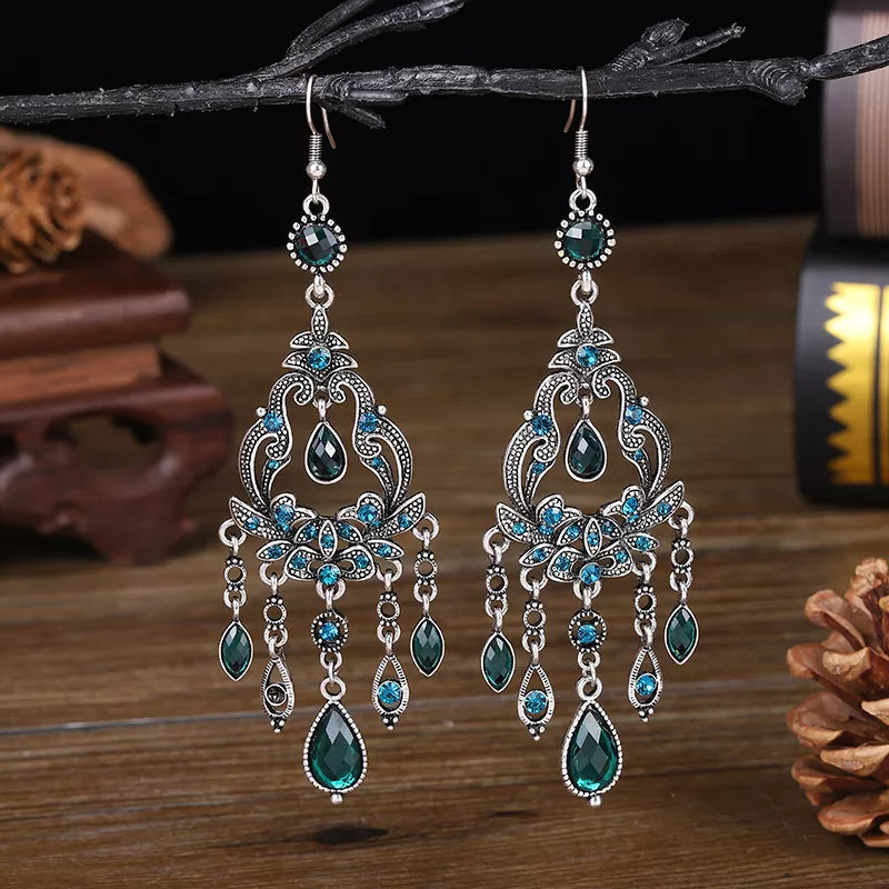 Bohemian Crystal Earrings