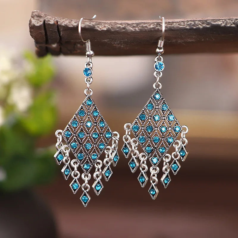 Bohemian Crystal Earrings