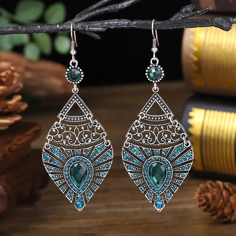 Bohemian Crystal Earrings